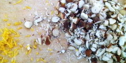 яблочное варенье с миндалем