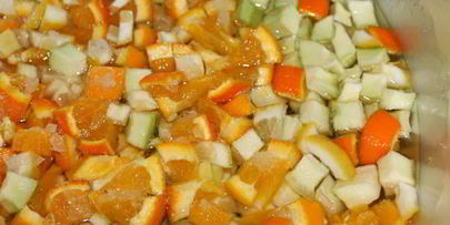 янтарное варенье из кабачков