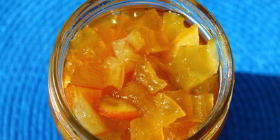 янтарное варенье из кабачков