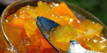 янтарное варенье из кабачков