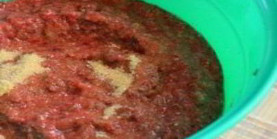 земляничное варенье через мясорубку