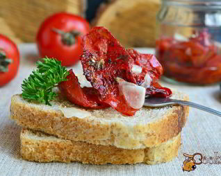 Вяленые помидоры в микроволновке