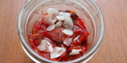 вяленые помидоры в микроволновке