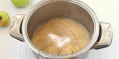 яблочное пюре детям на зиму