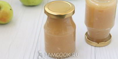 яблочное пюре детям на зиму