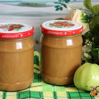 Яблочное пюре с вареной сгущенкой на зиму