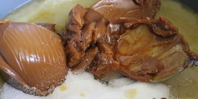 яблочное пюре с вареной сгущенкой на зиму