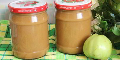 яблочное пюре с вареной сгущенкой на зиму