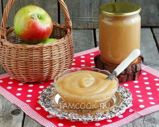 Яблочное пюре в мультиварке на зиму