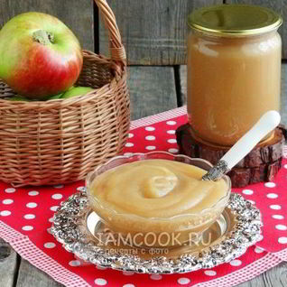 Яблочное пюре в мультиварке на зиму
