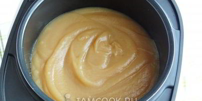 яблочное пюре в мультиварке на зиму