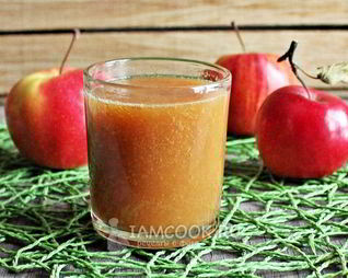 Яблочный сок с мякотью на зиму