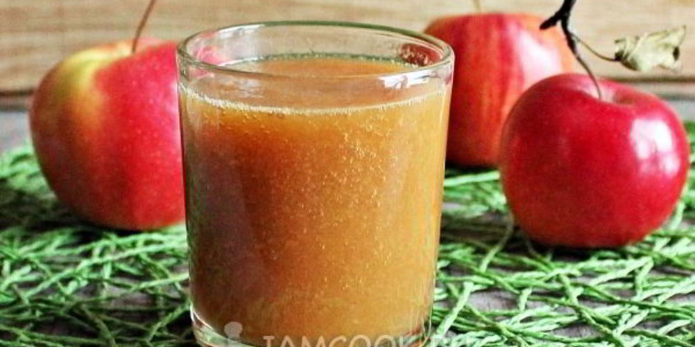 Рецепт яблочный сок с мякотью на зиму