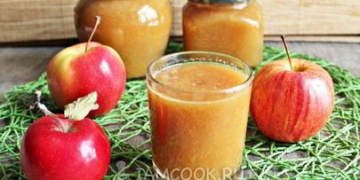 яблочный сок с мякотью на зиму