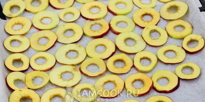 яблоки сушеные в духовке на зиму