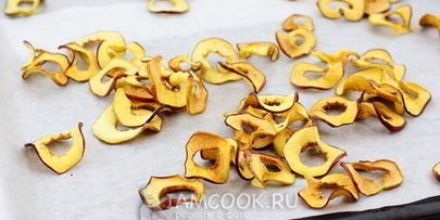 яблоки сушеные в духовке на зиму