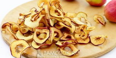 яблоки сушеные в духовке на зиму