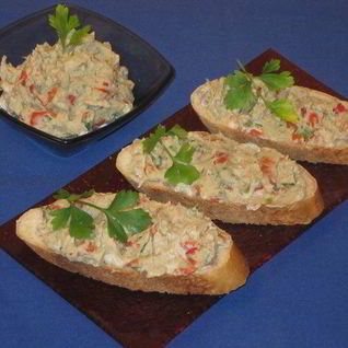 Заготовка из баклажанов и сладкого перца