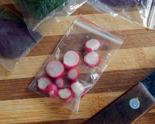 Заморозить редиску на зиму