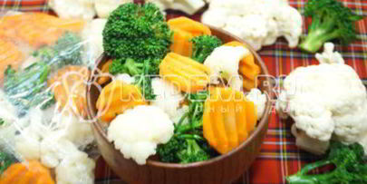 заморозка ассорти