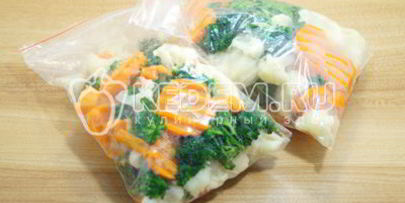 заморозка ассорти