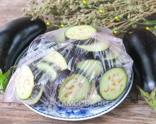 Заморозка баклажанов на зиму