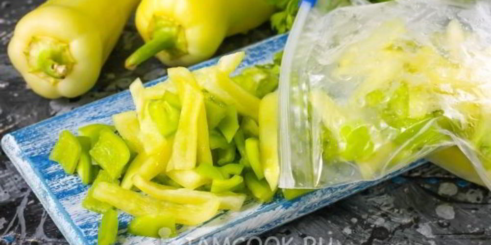 Рецепт заморозка болгарского перца на зиму