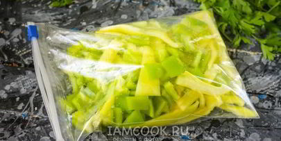 заморозка болгарского перца на зиму