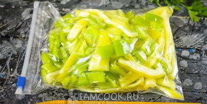 заморозка болгарского перца на зиму