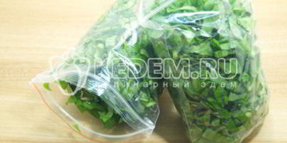 заморозка щавеля на зиму