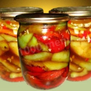 Жареный перец на зиму