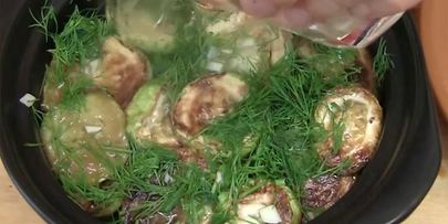 жареные кабачки на зиму