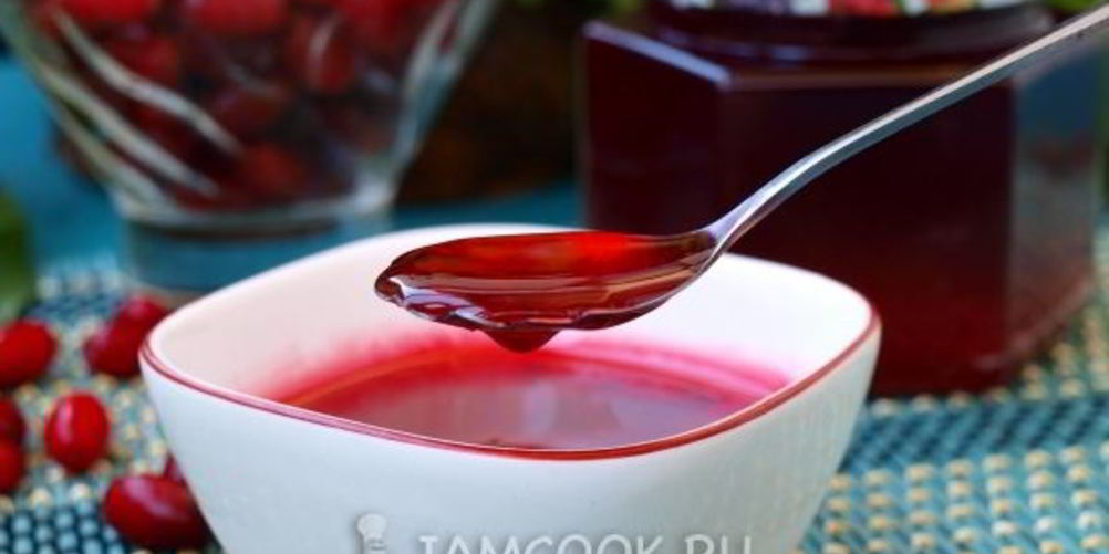 Рецепт желе из кизила на зиму