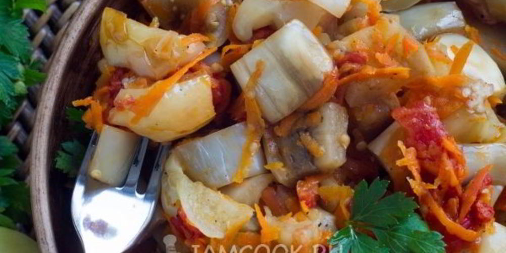 Рецепт аджапсандали без лука