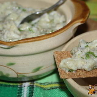 Баклажанно-йогуртовая намазка