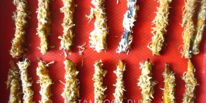 баклажанные палочки в сырном кляре