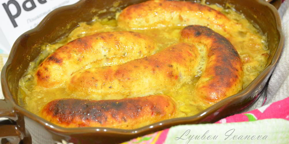 Рецепт белая колбаса в пиве