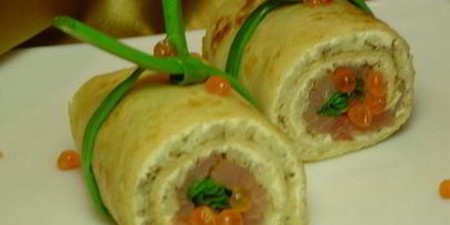 блинная закуска русская