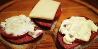 большой бутерброд