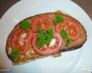 Бутерброд с моцареллой для короля