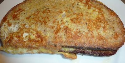 бутерброд с моцареллой для короля