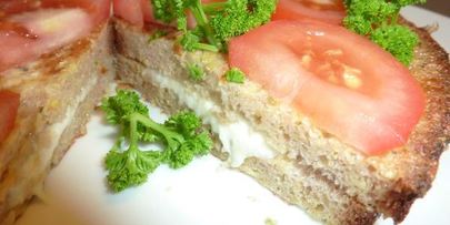 бутерброд с моцареллой для короля