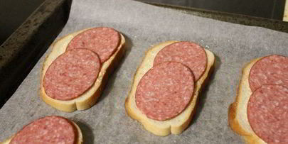 бутерброд с яйцом пашот