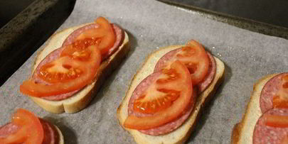 бутерброд с яйцом пашот