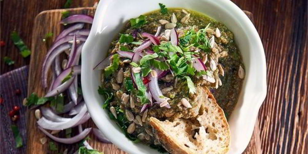 Рецепт бутербродная паста из зеленой чечевицы