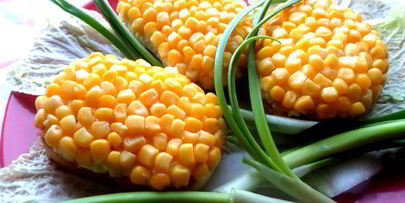 бутерброды букет мимоз