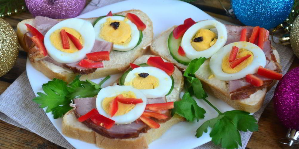 Рецепт бутерброды петушки