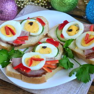 Бутерброды Петушки