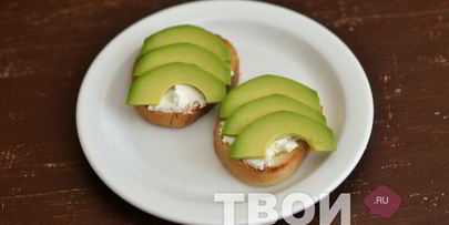 бутерброды с авокадо