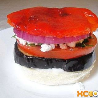 Бутерброды с баклажанами